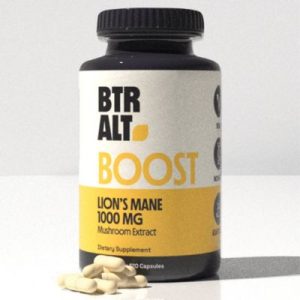 Lions Mane Supplement Capsules - 120 Count - Mushroom Supplement
